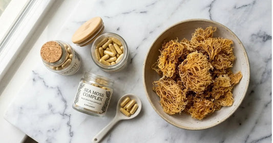 Discover the essential health benefits of sea moss supplements.