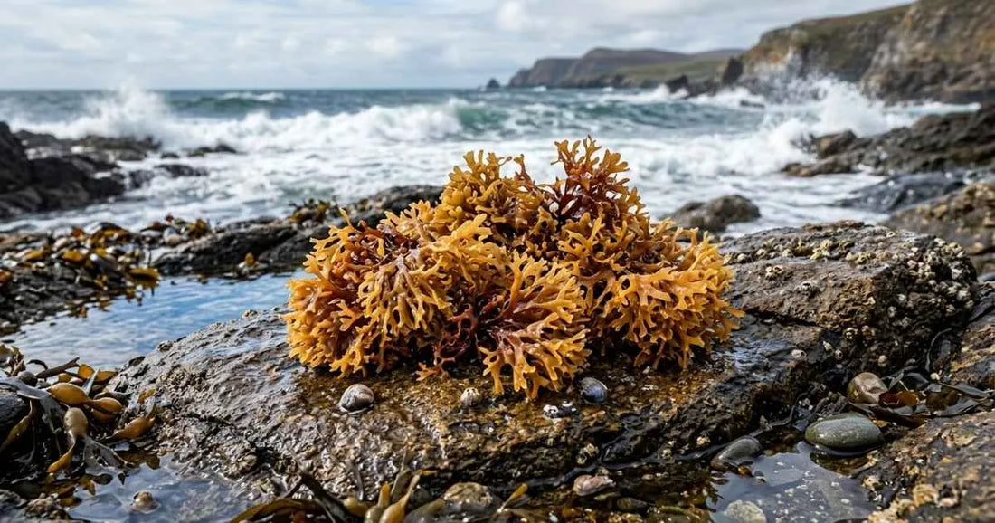 What is sea moss a raw Irish moss red algae harvested from the ocean