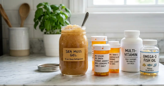 What not to mix with sea moss, including medications and iodine-rich supplements